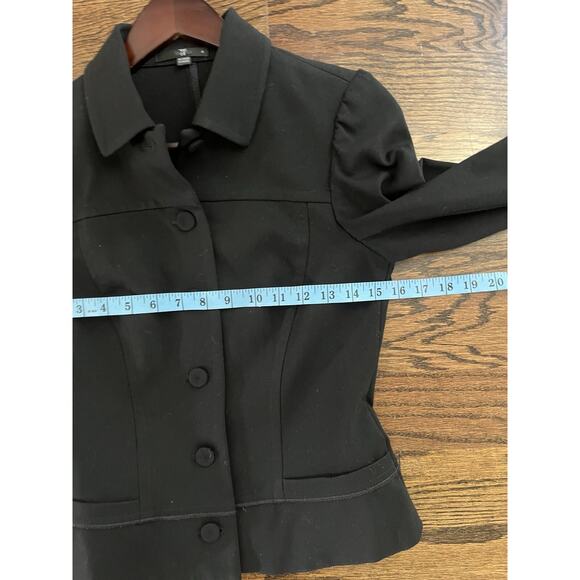 Teenflo women’s blazer with belt size 4 black Canada Academia - Picture 10 of 12